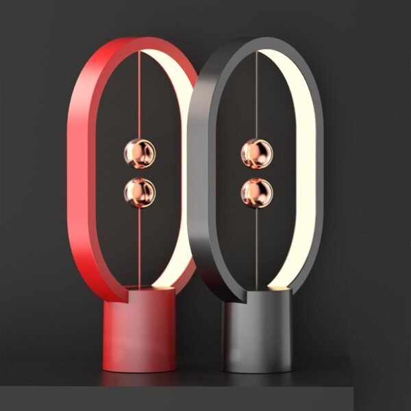 Mini Smart Magnetic Switch USB Suspended LED Bedroom Bedside Atmosphere Table Lamp - Image 2
